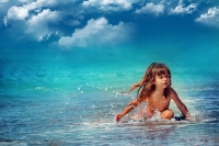 photo : девочка и море | photographer : Pretty