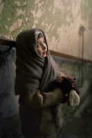 photo : girl with a puppy | photographer : mnbn