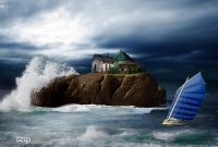 photo : The Island | photographer : Potography & Digital Art